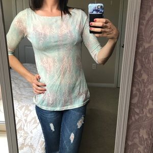 BDG Pastel Pattern Shirt